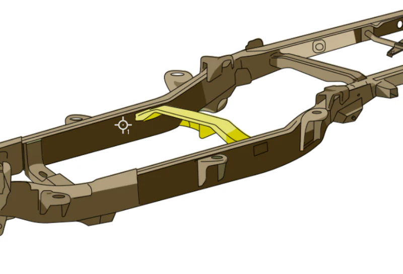 RustBuster 99-13 Chevy Silverado 1500 / GMC Sierra 1500 Rear Leaf Spring Shackle - Image 8
