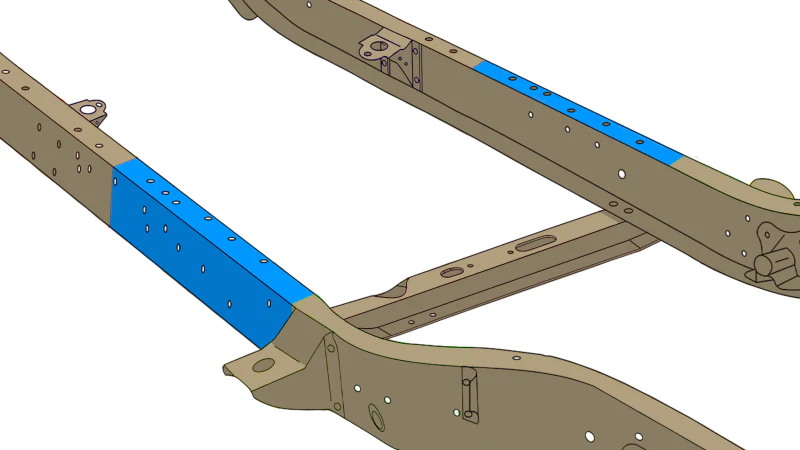Rustbuster Center Forward Frame Section - Image 9