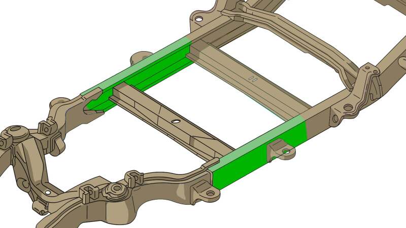 Rustbuster Center Frame Section Left Side - Image 5