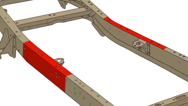 Rustbuster Center Rear Frame Section - Image 5