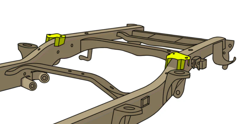 Rustbuster Forward Bed Mount - Image 7