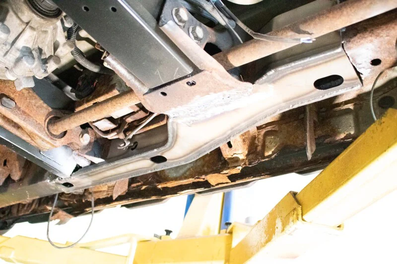 Rustbuster Front Center Frame Section Left Side - Image 5