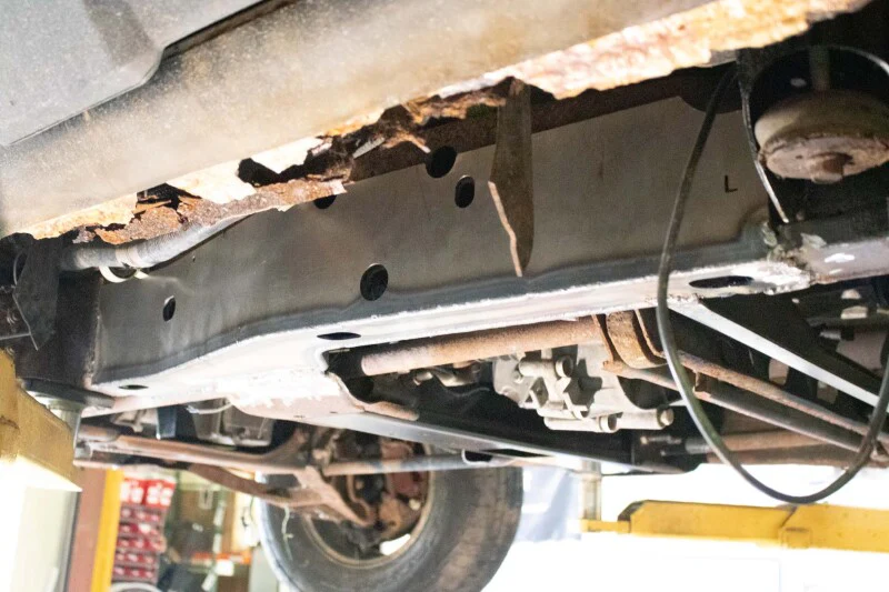Rustbuster Front Center Frame Section Left Side - Image 6