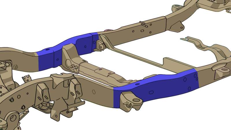 Rustbuster Front Center Frame Section Right Side - Image 3