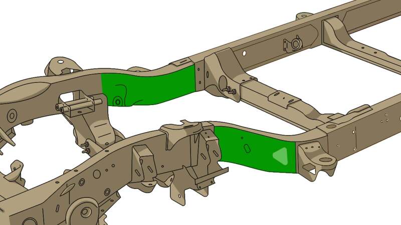 Rustbuster Front Frame Section Right Side - Image 7