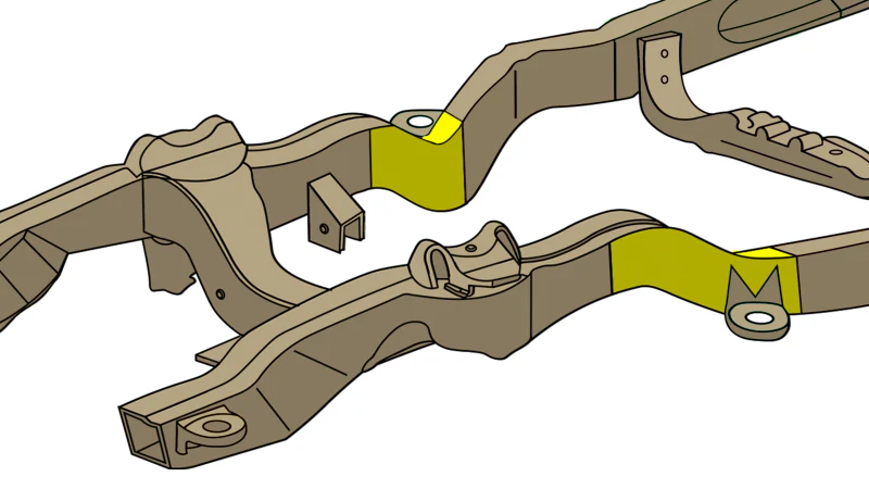 Rustbuster Front Frame Section Right Side - Image 6