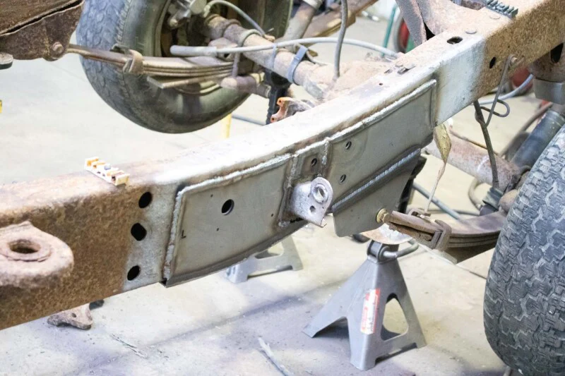 Rustbuster Leaf Spring Frame Section Left Side - Image 3