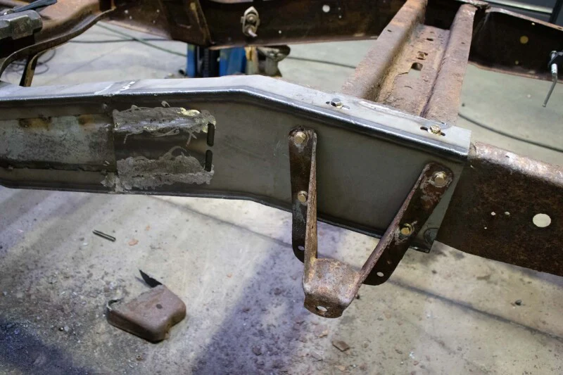 Rustbuster Leaf Spring Frame Section Left Side - Image 4