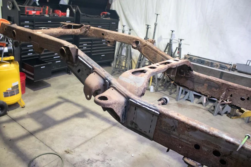 Rustbuster Mid Frame Section Right Side