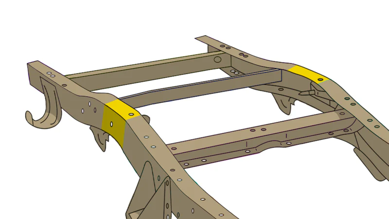 Rustbuster Over Axle Frame Section - Image 3