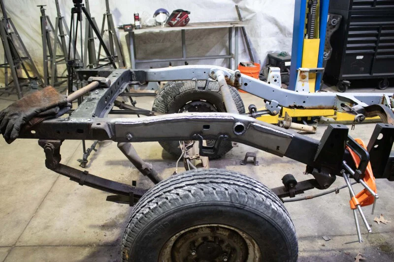 Rustbuster Over Axle Frame Section Left Side - Image 12