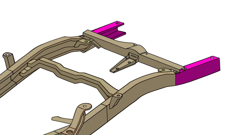 Rustbuster Raer Frame Section Left Side - Image 8