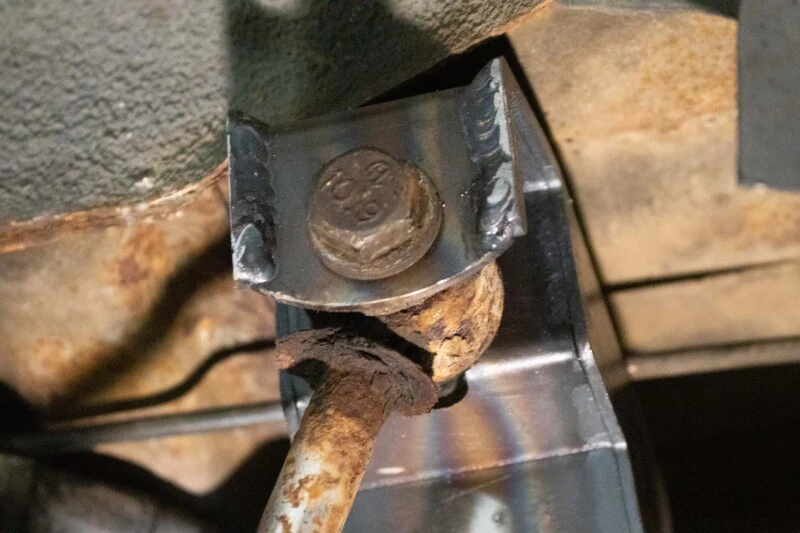 Rustbuster Rear Shock Mount Left Side - Image 7