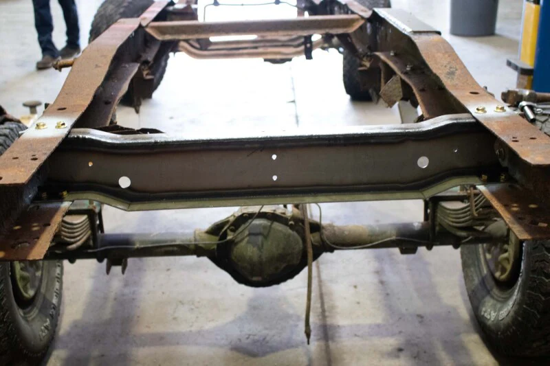 Rustbuster Spare Tire Crossmember