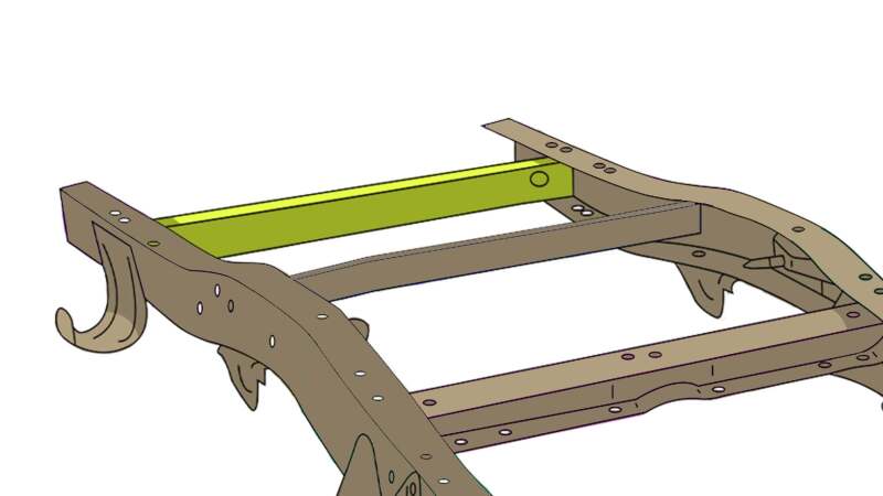 Rustbuster Spare Tire Crossmember - Image 9