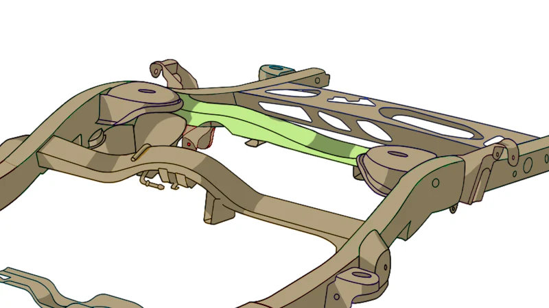 Rustbuster Track Bar Crossmember - Image 8
