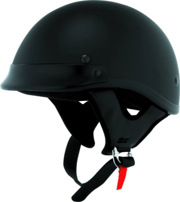 Skid Lids Traditional Helmet Flat Black - XL - Image 2