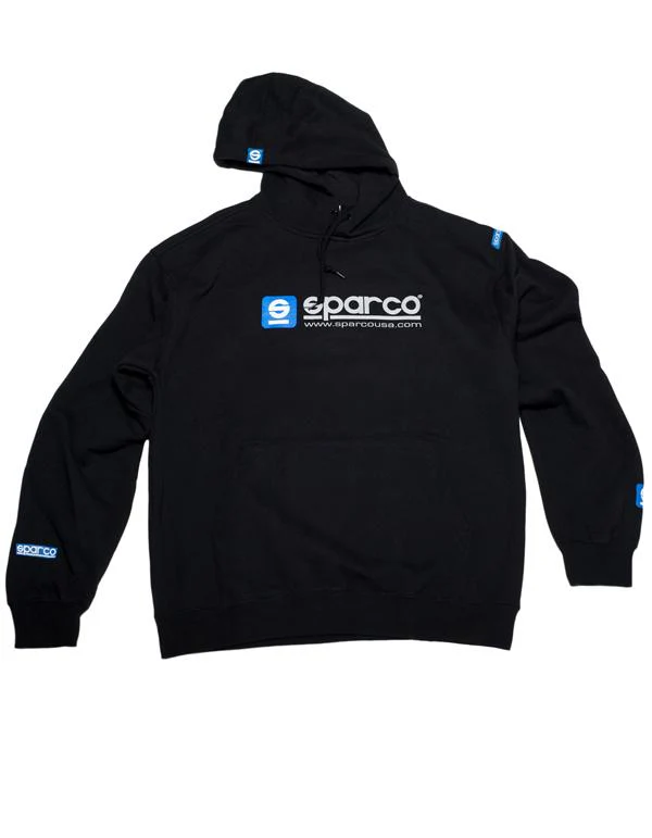 Sparco Sweatshirt Hooded WWW White XSML - Image 2