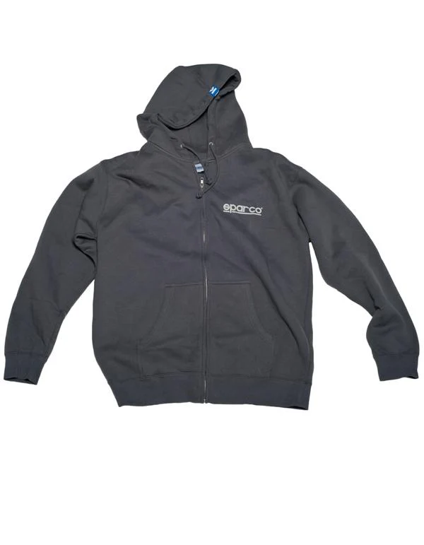 Sparco Sweatshirt Zip WWW Gry Xlrg - Image 4