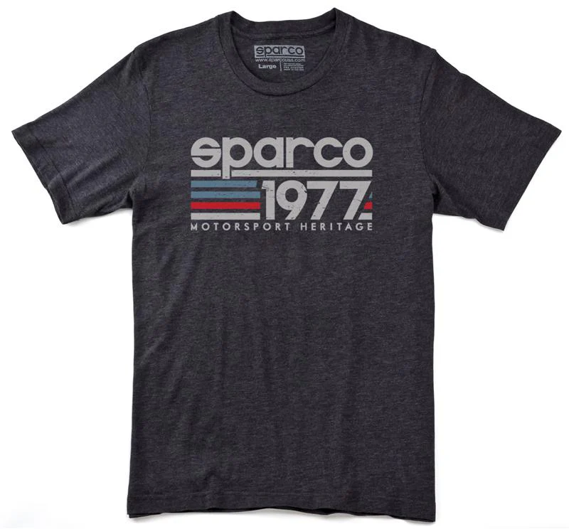 Sparco T-Shirt Vintage 77 Nvy Sml - Image 2
