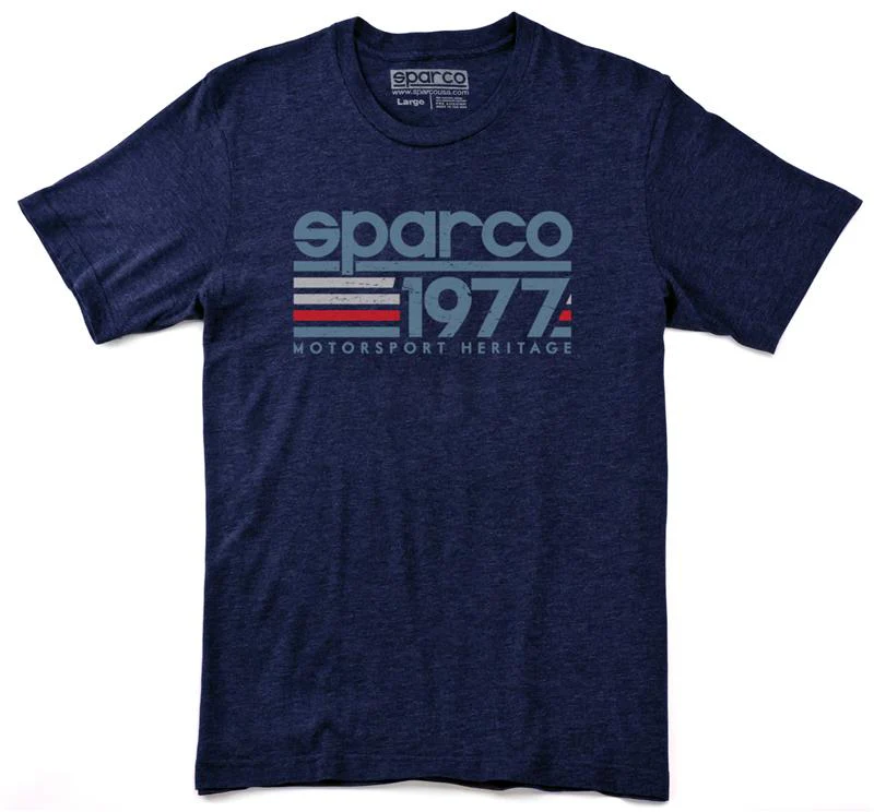 Sparco T-Shirt Vintage 77 Nvy Xlrg - Image 2