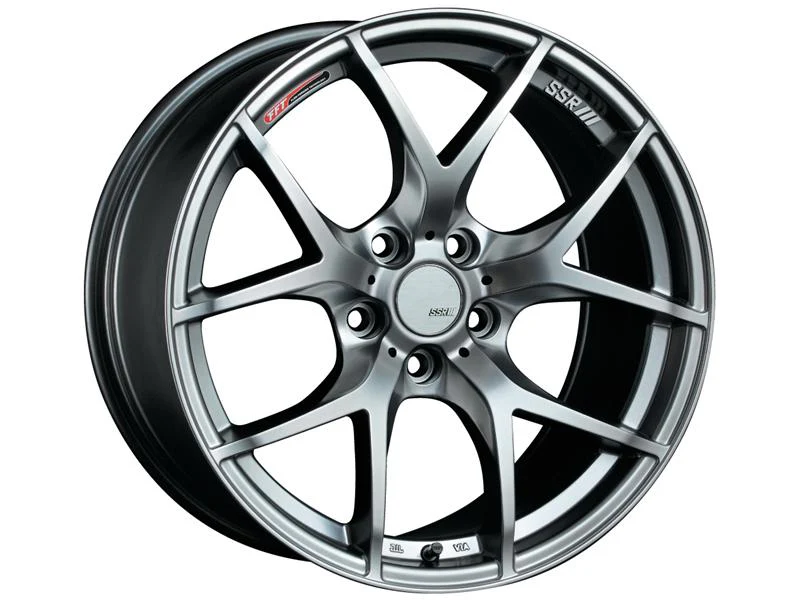 SSR GTV03 19x8.5 5x114.3 38mm Offset Flat Black Wheel 11+ WRX / 08+ STI / 11+ tC / 93-98 Supra - Image 2