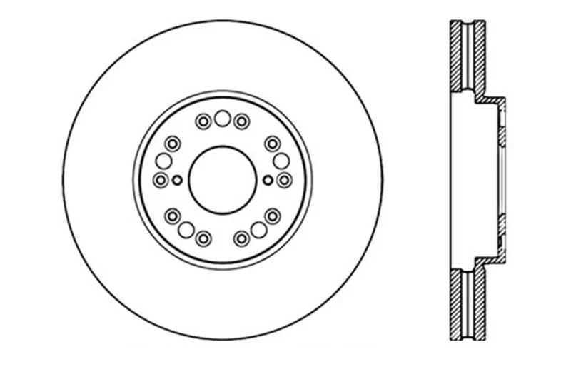 StopTech 93-05 Lexus GS300/GS350/GS400/GS430/GS450H / 00-05 Lexus IS300 / 93-94 Lexus LS400/LS430/L - Image 3