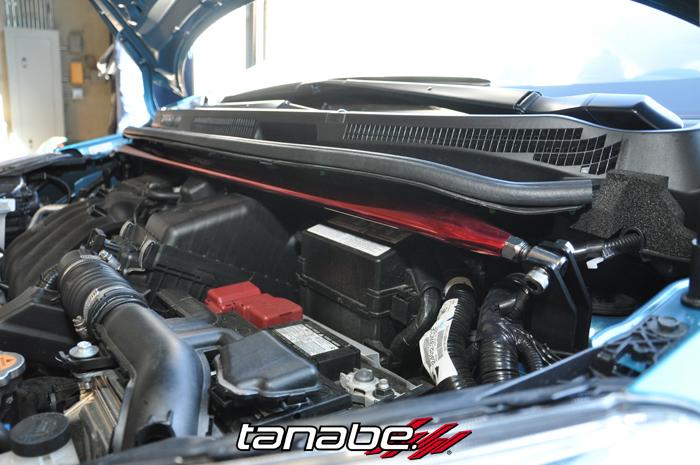Tanabe Sustec Front Strut Tower Bar 14 Nissan Versa Note - Image 2