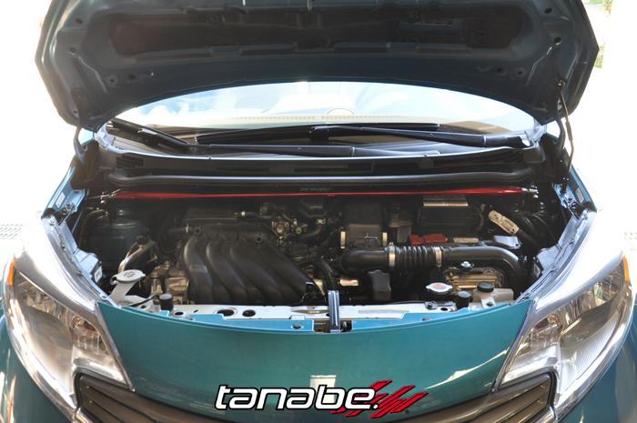Tanabe Sustec Front Strut Tower Bar 14 Nissan Versa Note - Image 3