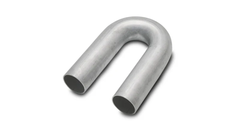 Vibrant 180 Degree Mandrel Bend 1.875in OD x 4in CLR 304 Stainless Steel Tubing - Image 2