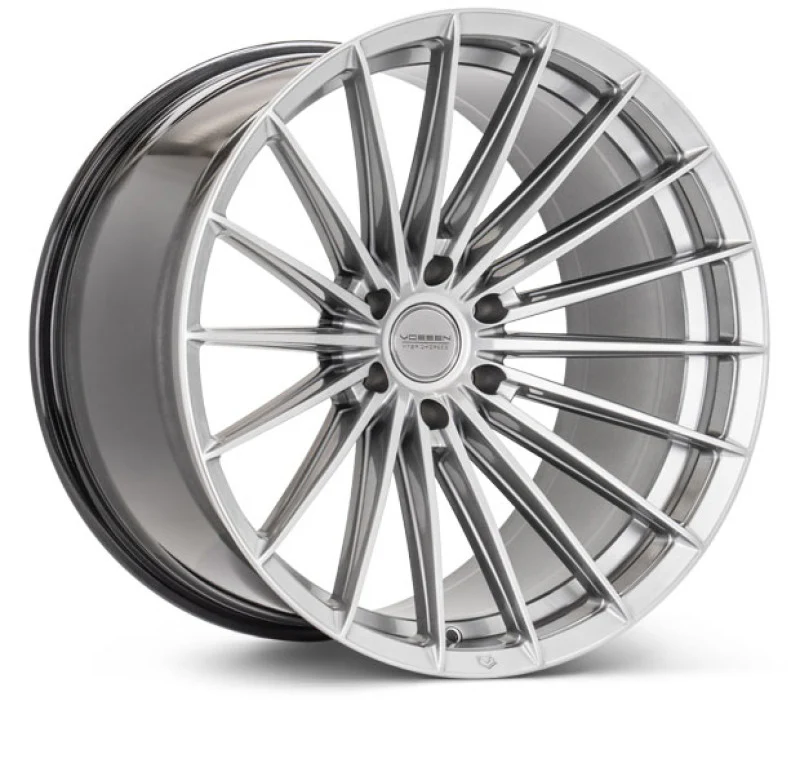 Vossen HFX-4 22x9.5 - 6x135 - ET20 - Deep - 87.1 - Hyper Silver Wheel