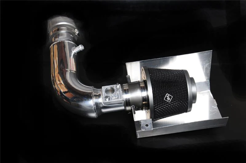 Weapon R 13-16 Scion FRS/15-18 Toyota 86 Gunmetal/Black Foam Filter Polished Secret Weapon Intake - Image 2