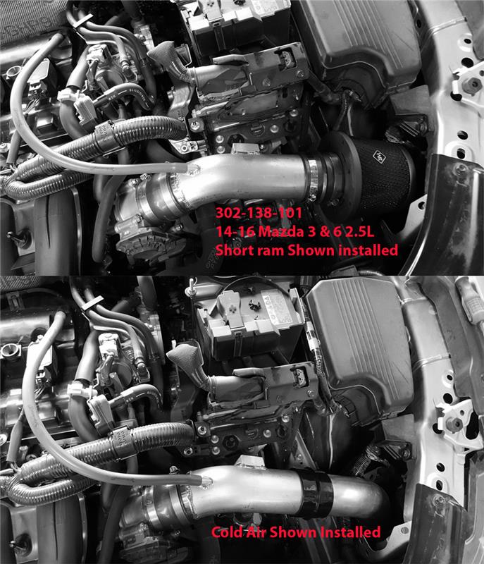 Weapon R 14-16 Mazda 3 / Mazda 6 2.5L Secret Weapon Intake - Image 3