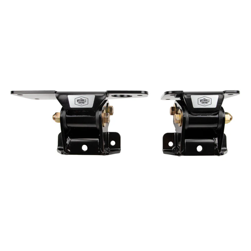 Wehrli 01-10 GM HD Chassis L5P Engine Swap Mount Kit - Semi-Gloss Black - Image 2