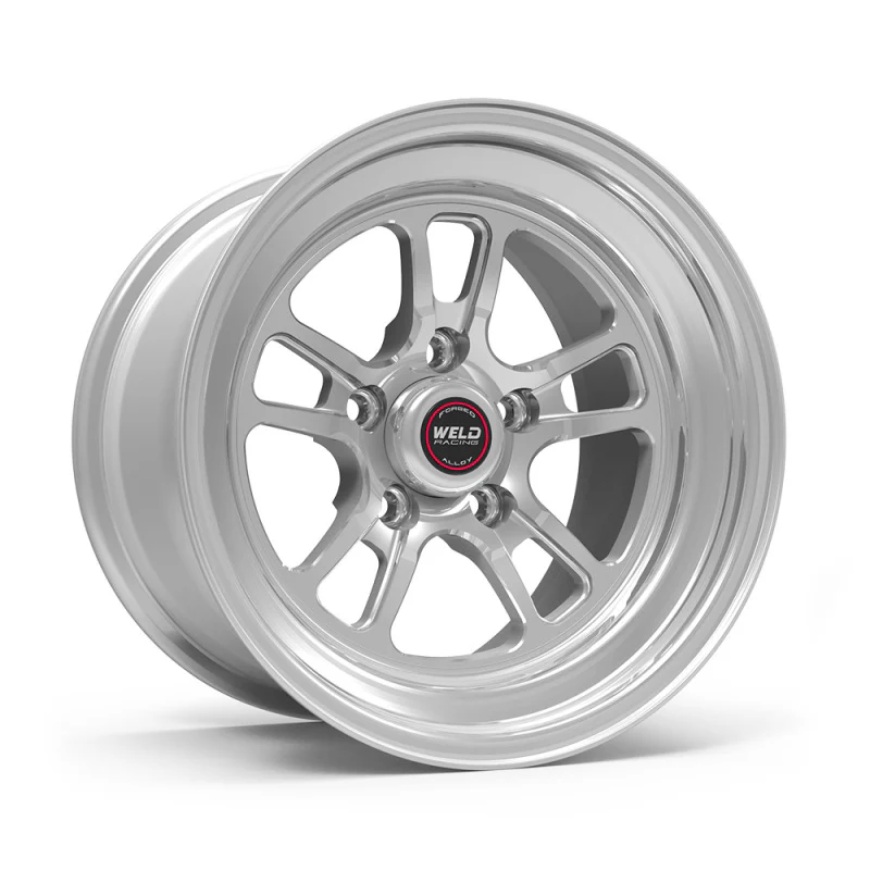 Weld S70 RT-S 15x4in / 5x120 BP / 2.5in. BS - Polished Center - Polished Shell Wheel