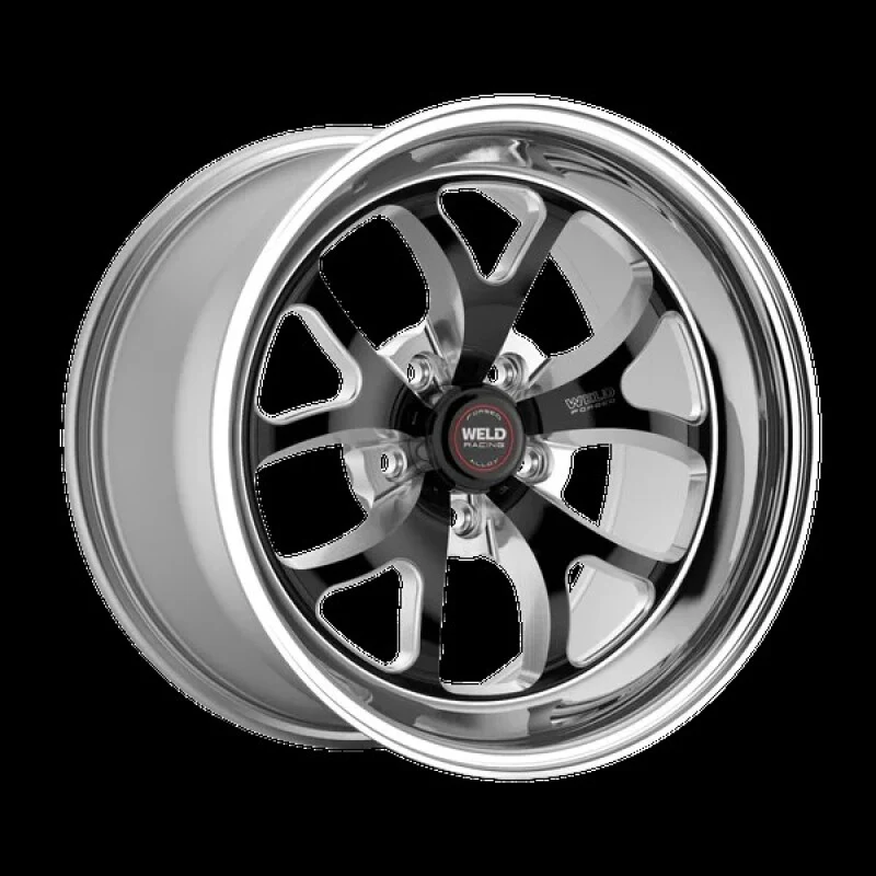 Weld S76 18x10 / 5x4.75in BP / 7.1in. BS Black Wheel (High Pad) - Non-Beadlock - Image 2