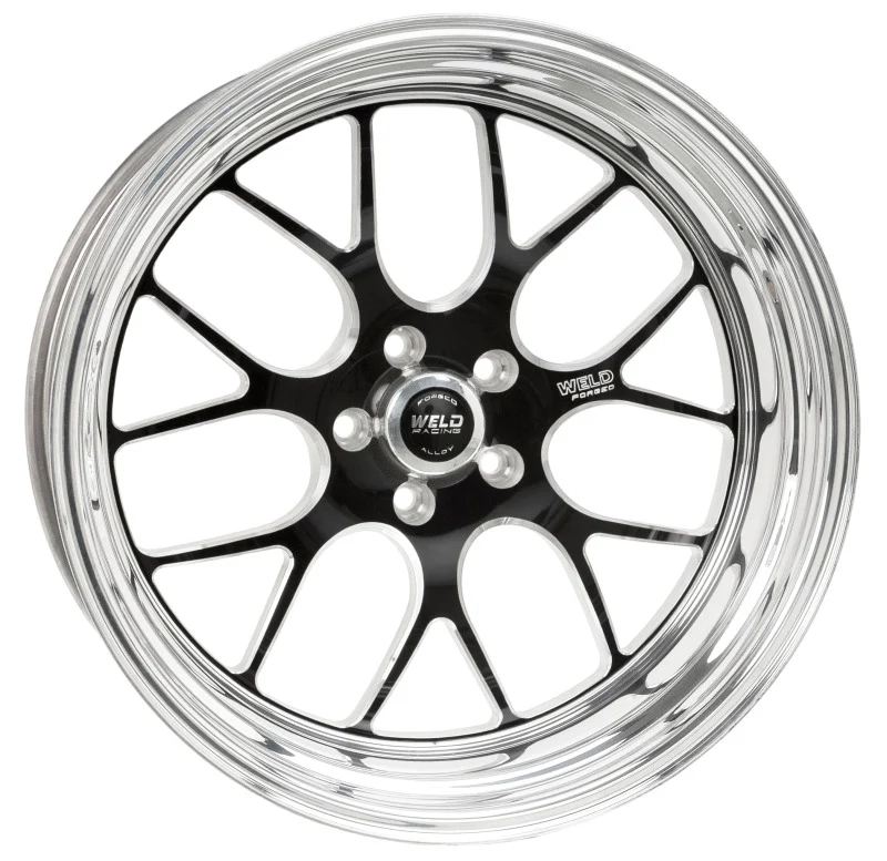 Weld S77 20x10 / 5x120 BP / 6.3in. BS Black Wheel (High Pad) - Non-Beadlock - Image 2