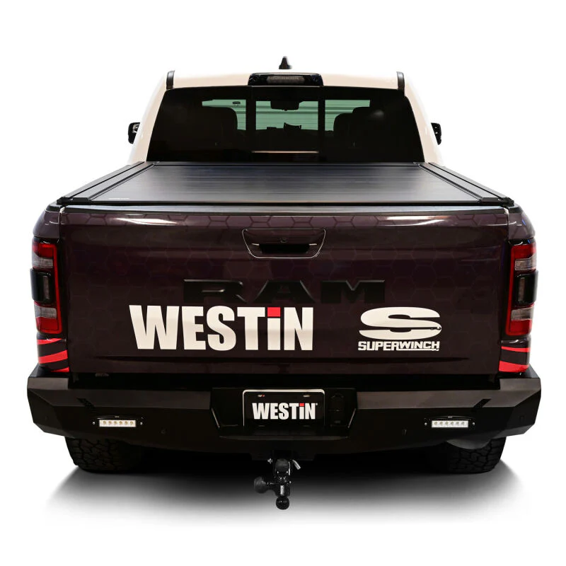 Westin 19-26 RAM 1500 New Body 5ft 7in. (67in) Bed Electric Retractable Tonneau Cover - Black - Image 10