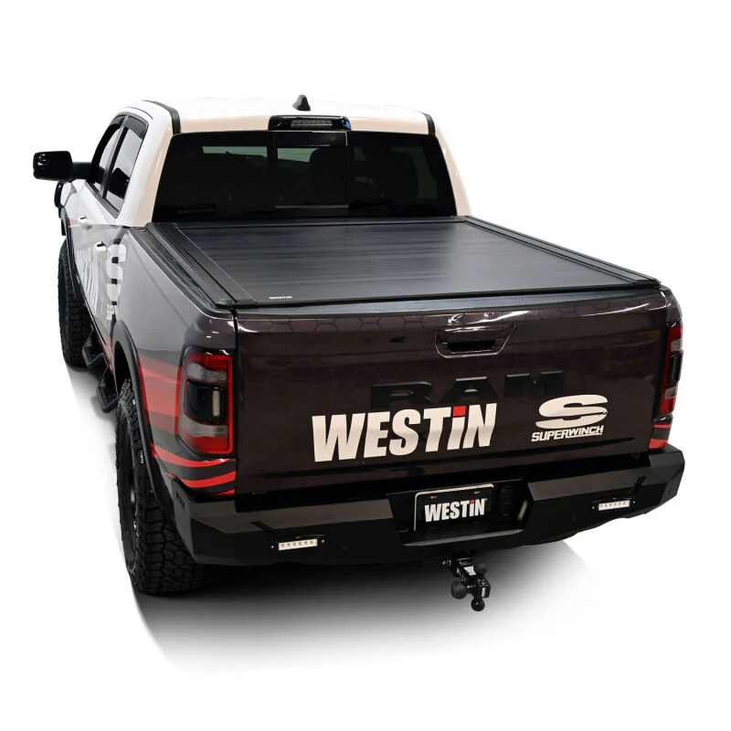 Westin 19-26 RAM 1500 New Body 5ft 7in. (67in) Bed Electric Retractable Tonneau Cover - Black - Image 11