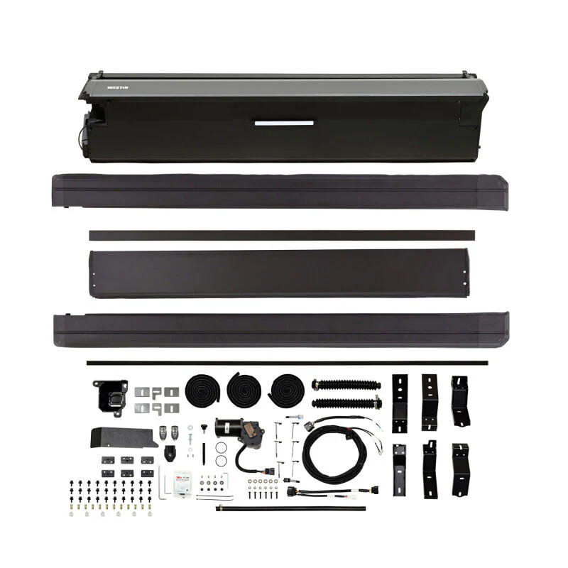 Westin 19-26 RAM 1500 New Body 5ft 7in. (67in) Bed Electric Retractable Tonneau Cover - Black - Image 7