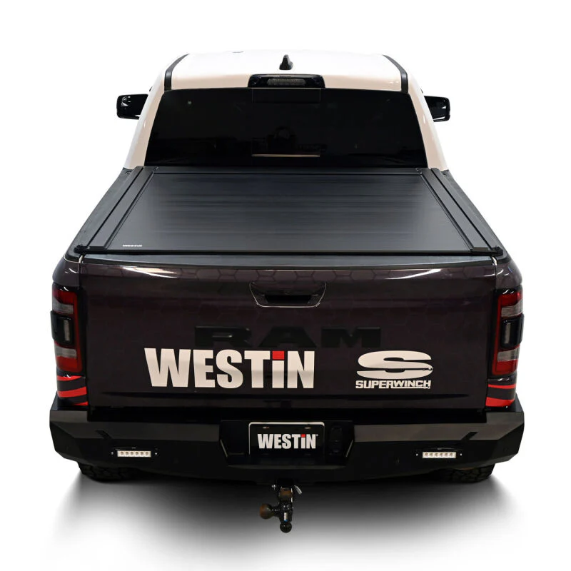 Westin 19-26 RAM 1500 New Body 5ft 7in. (67in) Bed Electric Retractable Tonneau Cover - Black - Image 8