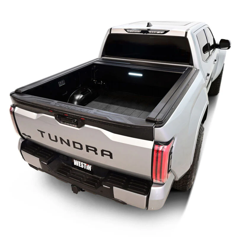 Westin 22-26 Toyota Tundra 5ft 5in. (66in.) Bed Electric Retractable Tonneau Cover - Black - Image 12
