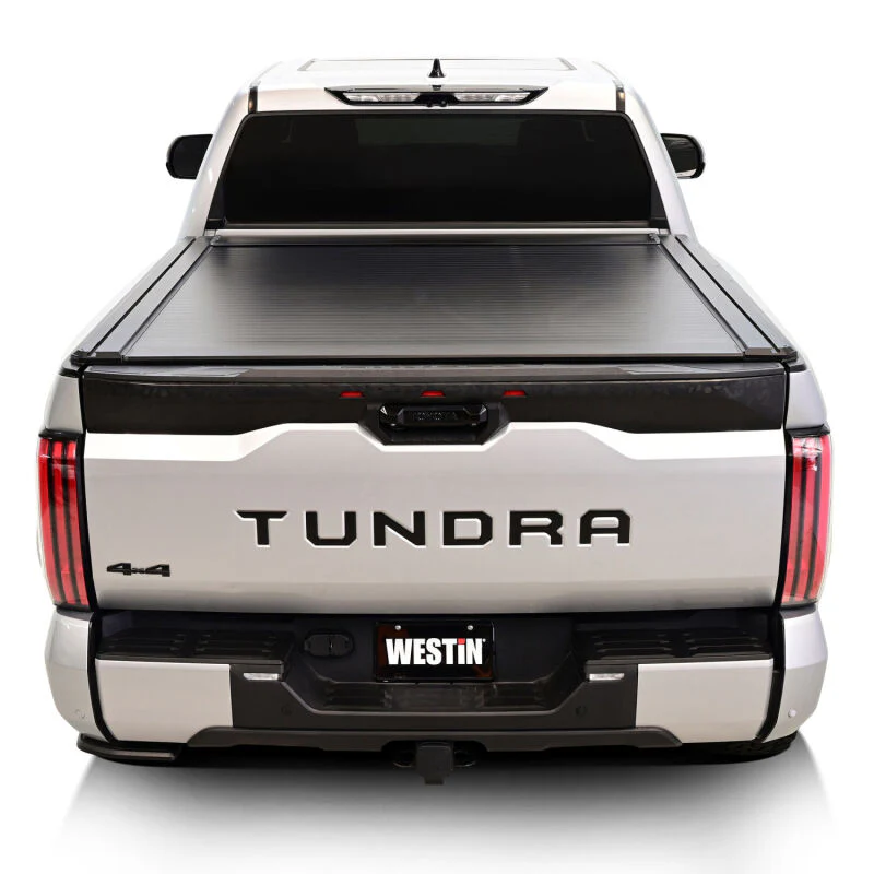 Westin 22-26 Toyota Tundra 5ft 5in. (66in.) Bed Electric Retractable Tonneau Cover - Black - Image 14