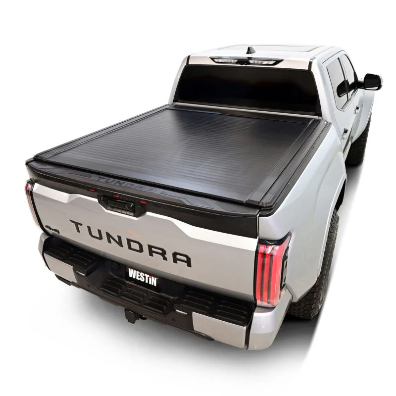 Westin 22-26 Toyota Tundra 5ft 5in. (66in.) Bed Electric Retractable Tonneau Cover - Black - Image 17