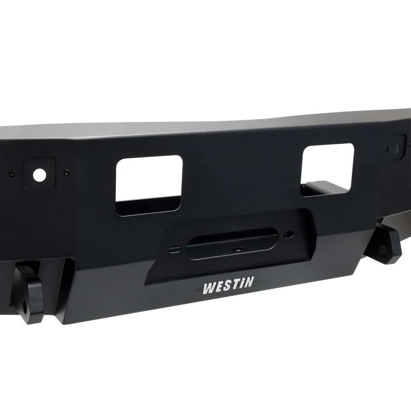 Westin 23-25 Chevy Silverado 1500 Pro-Series Front Bumper - Textured Black - Image 3