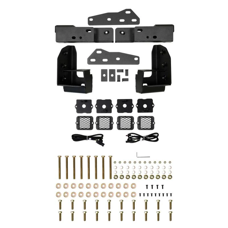 Westin 23-25 Chevy Silverado 1500 Pro-Series Front Bumper - Textured Black - Image 4