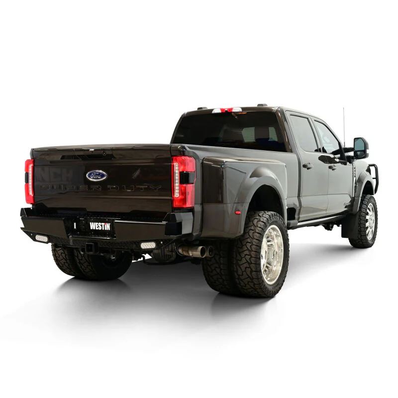Westin 23-25 Ford F-250/350/450/550/600 HDX Bandit Rear Bumper - Black - Image 5