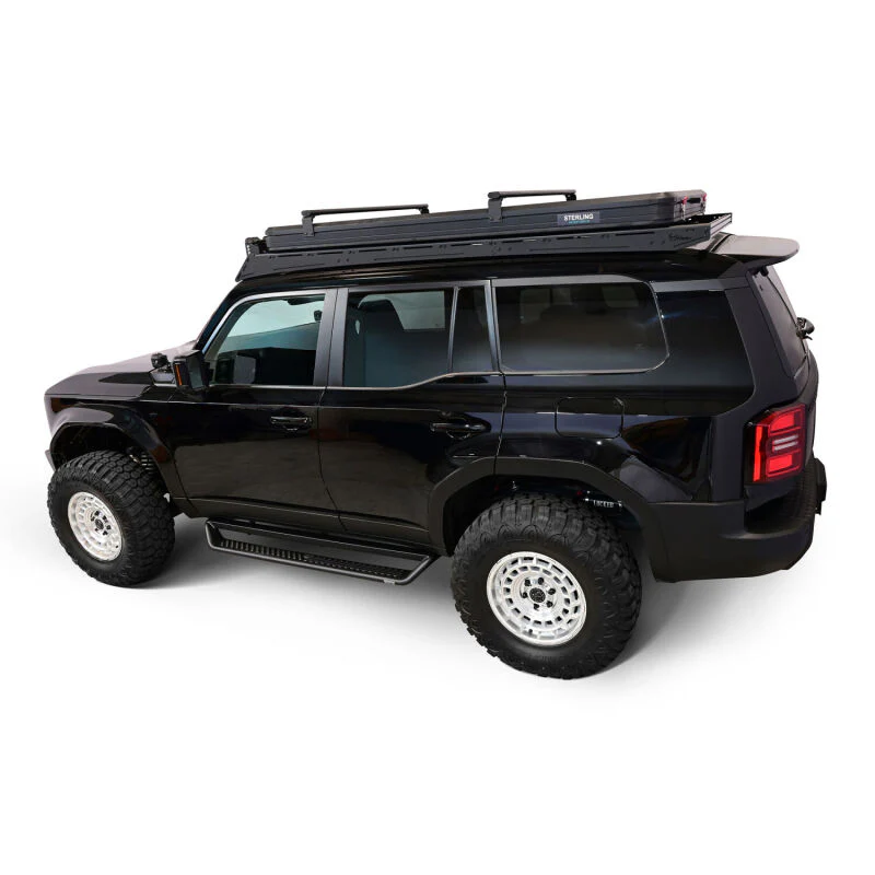 Westin 24-26 Toyota Land Cruiser Outlaw Drop Running Boards - Textured Black - Image 4