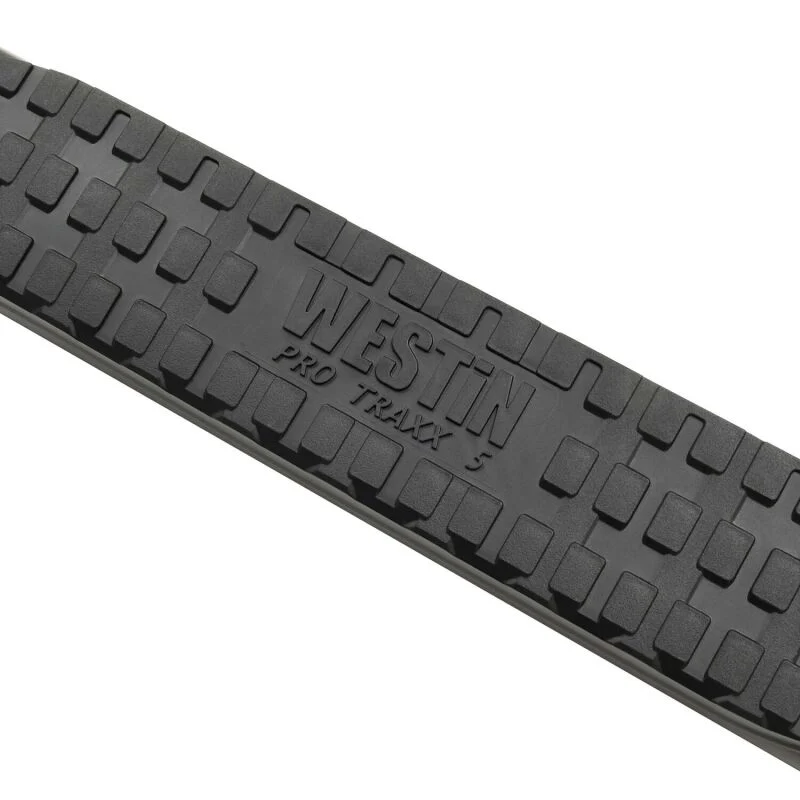 Westin 24-26 Toyota Tacoma Double Cab PRO TRAXX 5 Oval Nerf Step Bars - Black - Image 4
