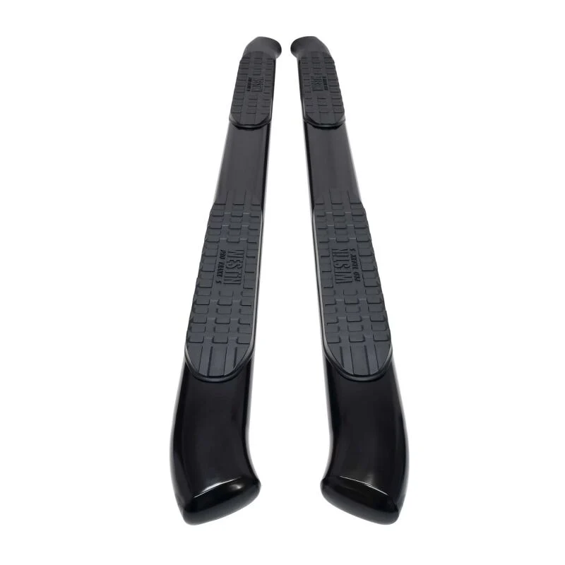 Westin 24-26 Toyota Tacoma Double Cab PRO TRAXX 5 Oval Nerf Step Bars - Black - Image 5